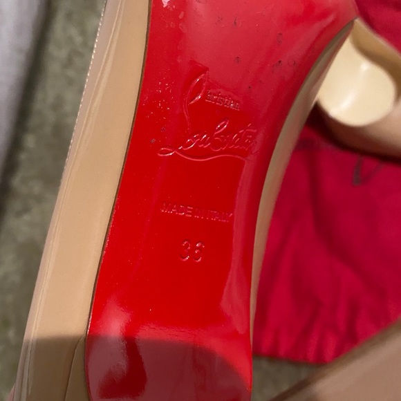 Louboutin Pigalle 100mm size 36 - Picture 3 of 5